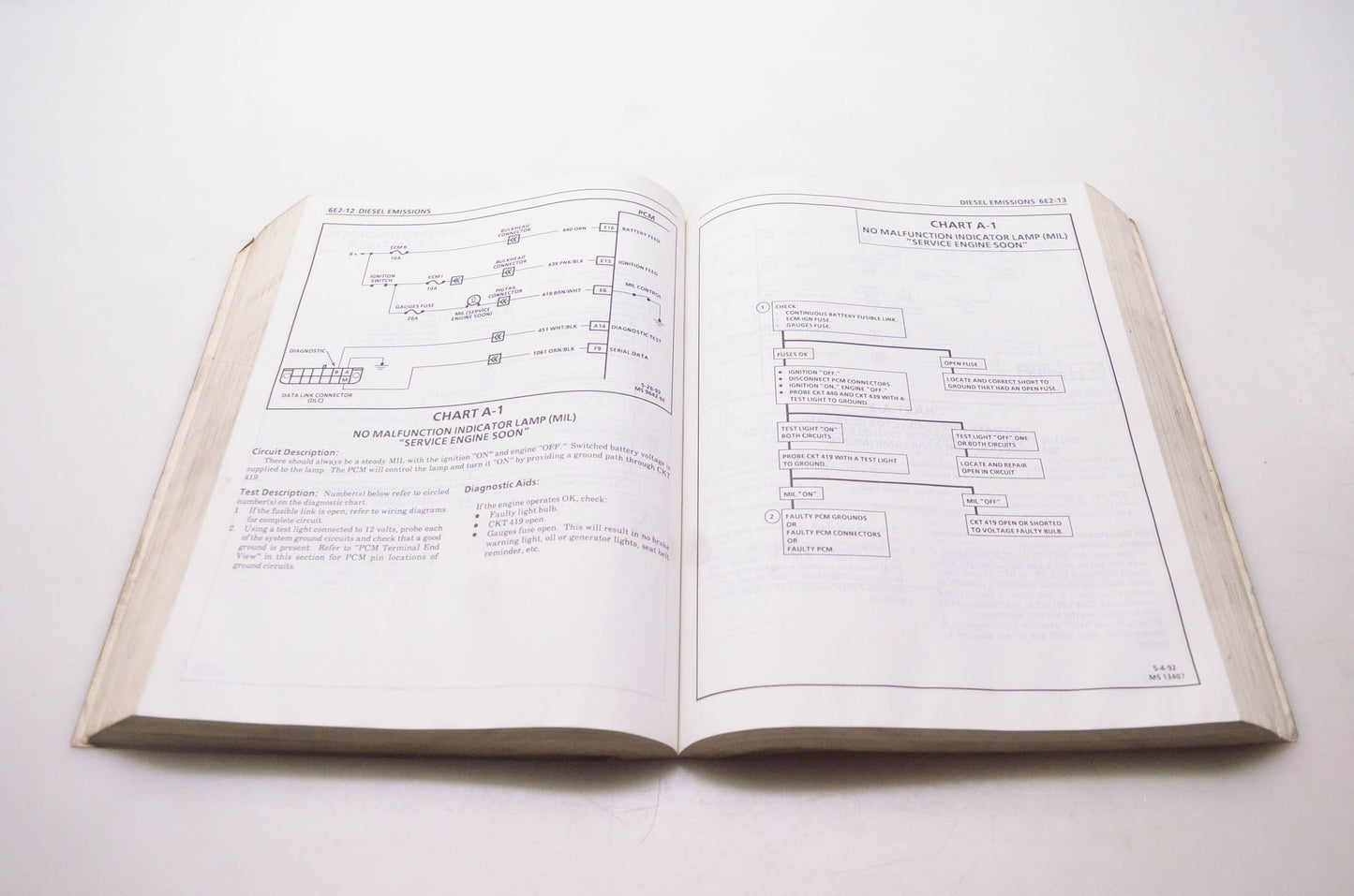 GMC Truck Division X-9357 Rally Vandura & Magnavan Service Manual 1993