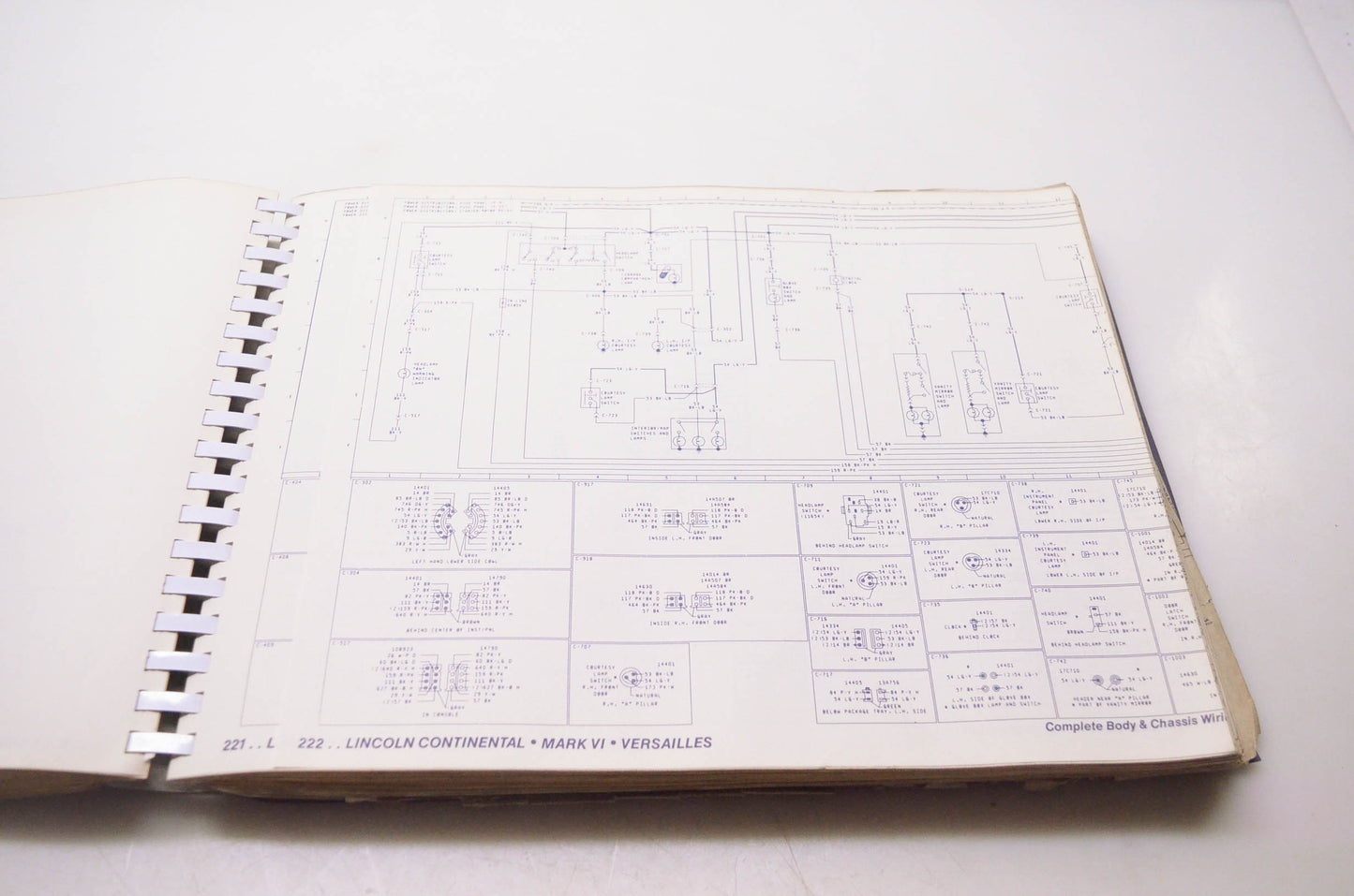 Motor 0-87851-547-X Vacuum & Wiring Diagram Diagnostic Manual 1980-1981