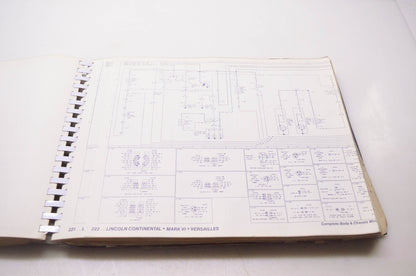 Motor 0-87851-547-X Vacuum & Wiring Diagram Diagnostic Manual 1980-1981