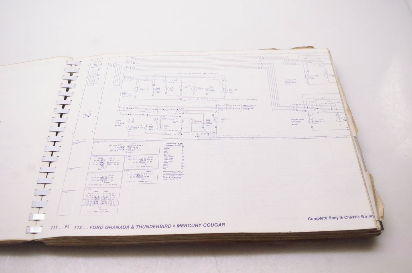 Motor 0-87851-554-2 Vacuum & Wiring Diagram Diagnostic Manual 1982