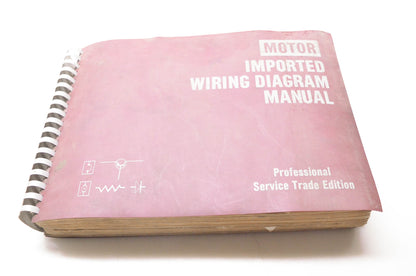 Motor 0-87851-559-3 Imported Wiring Diagram Manual