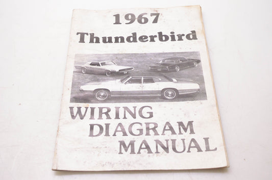 Jim Osborn Reproductions, Inc. MP 256, BK-792 1967 Thunderbird Wiring Diagram Manual