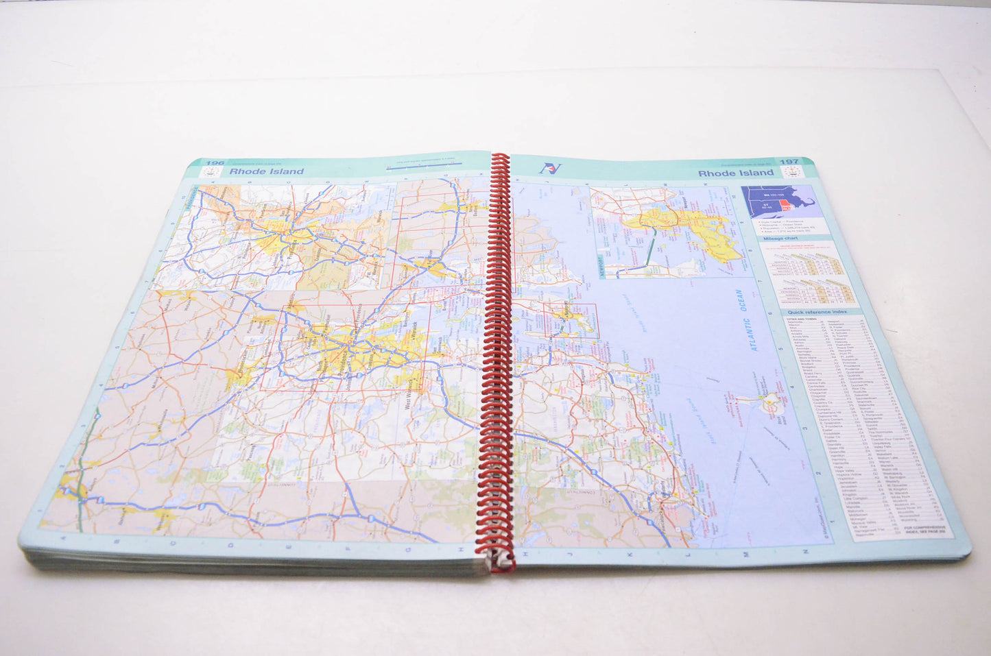 American Map 0-8416-1774-0 American Map Road Atlas 2002 United States Large Scale Large Type