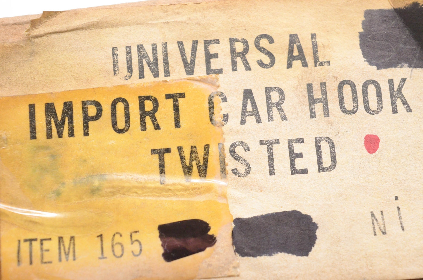 Nickson Industries 165 Universal Import Car Hook Twisted NOS