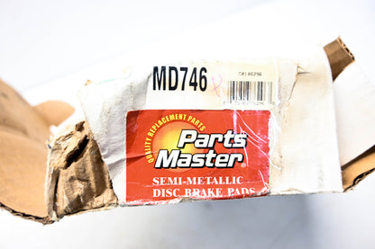 Parts Master MD746 Disc Brake Pad Kit NOS