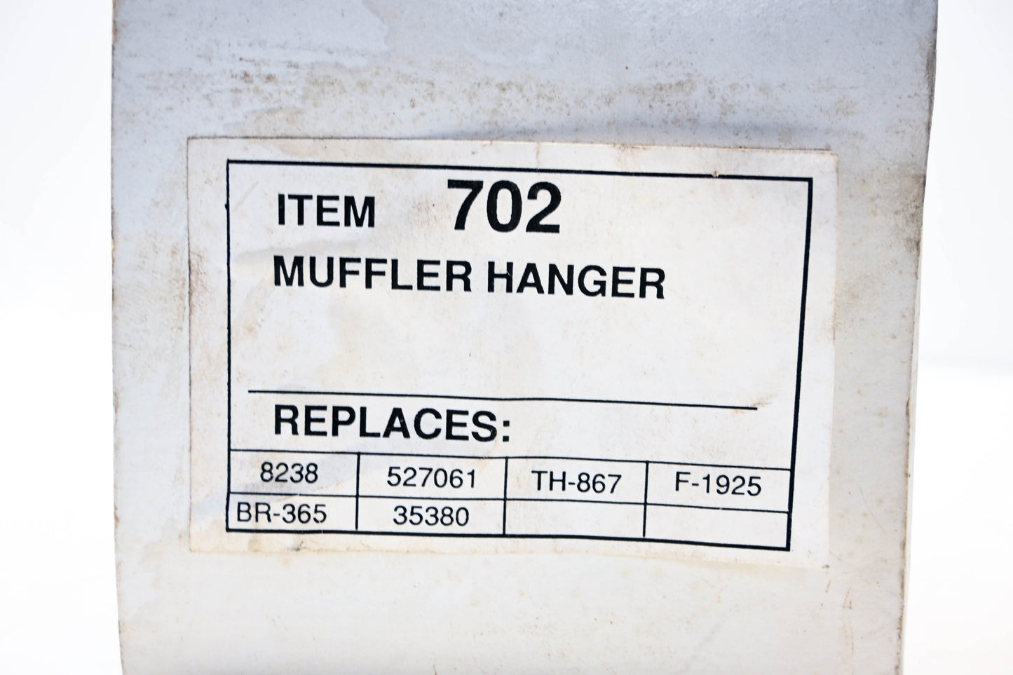 Aftermarket 702, 8238, 527061 Muffler Hanger NOS