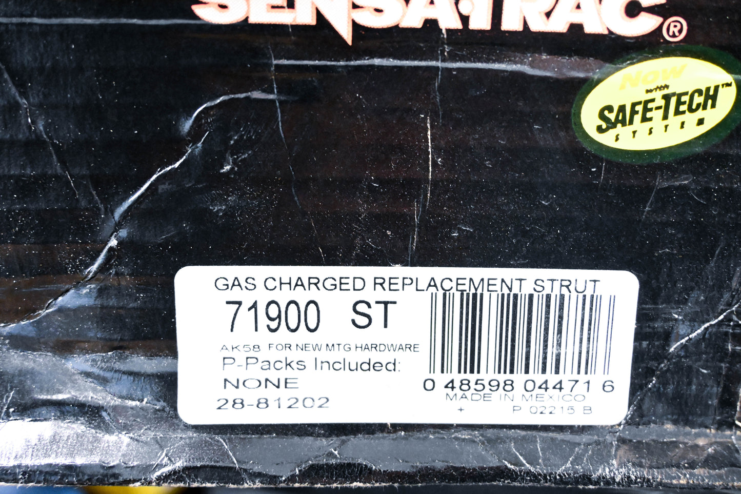 Monroe 71900, 28-81202, X19721 Gas Charged Strut NOS