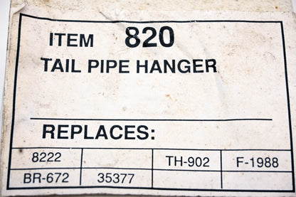 Nickson Industries 820, BR-672, TH-902 Tail Pipe Hanger NOS
