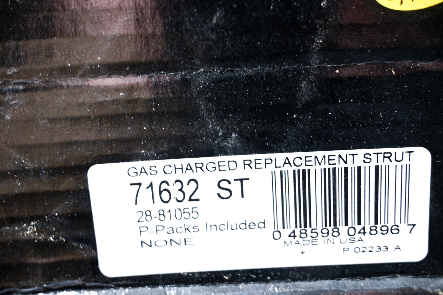 Monroe 71632, 28-81055, P232V Gas Charged Strut NOS