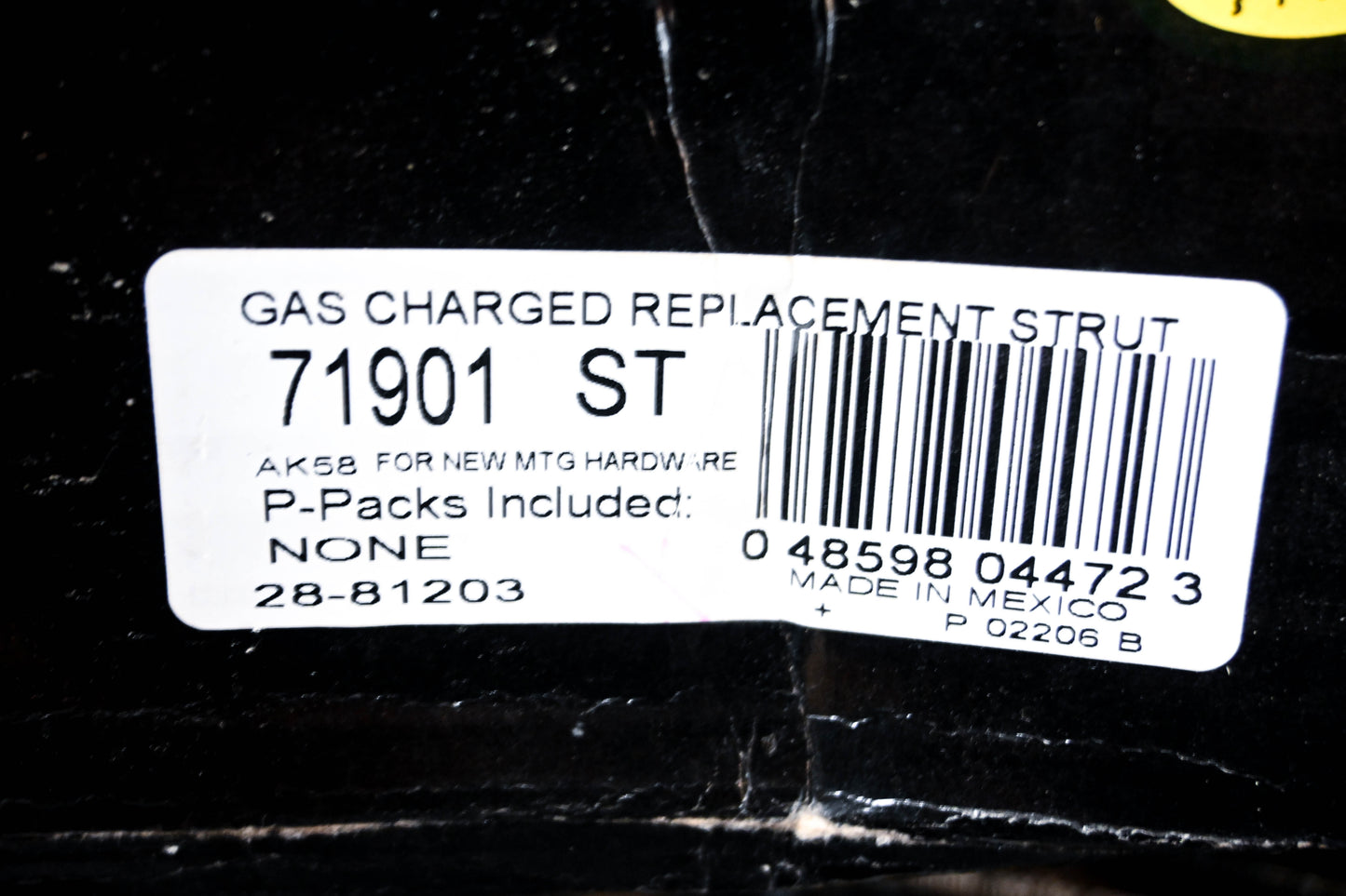 Monroe 71901, 28-81203 Gas Charged Strut NOS