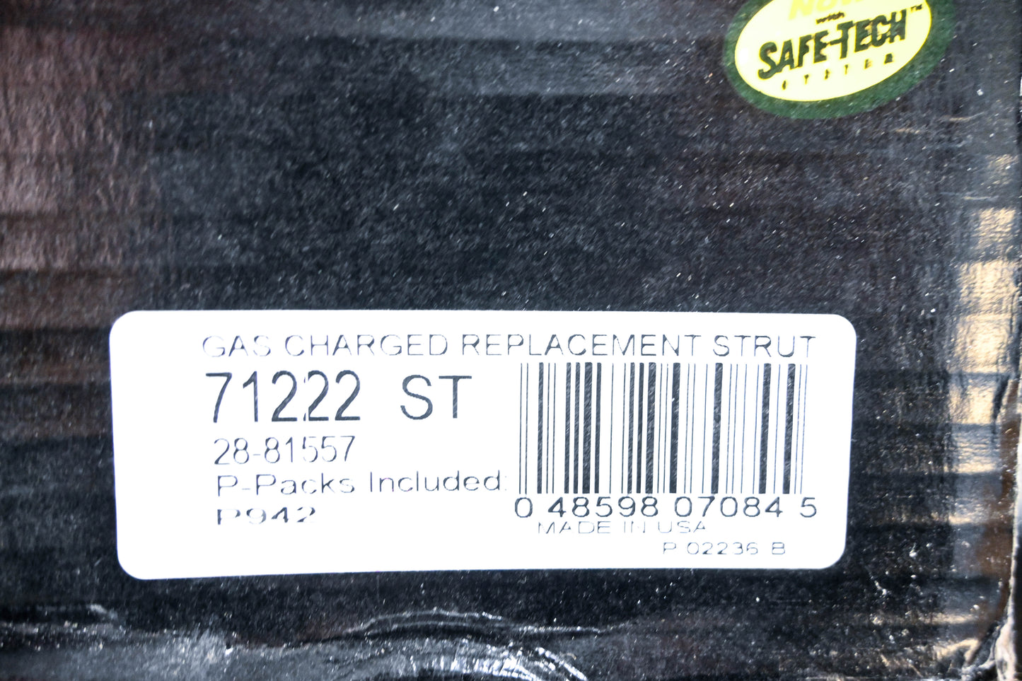 Monroe 71222, 28-81557 Gas Charged Strut NOS