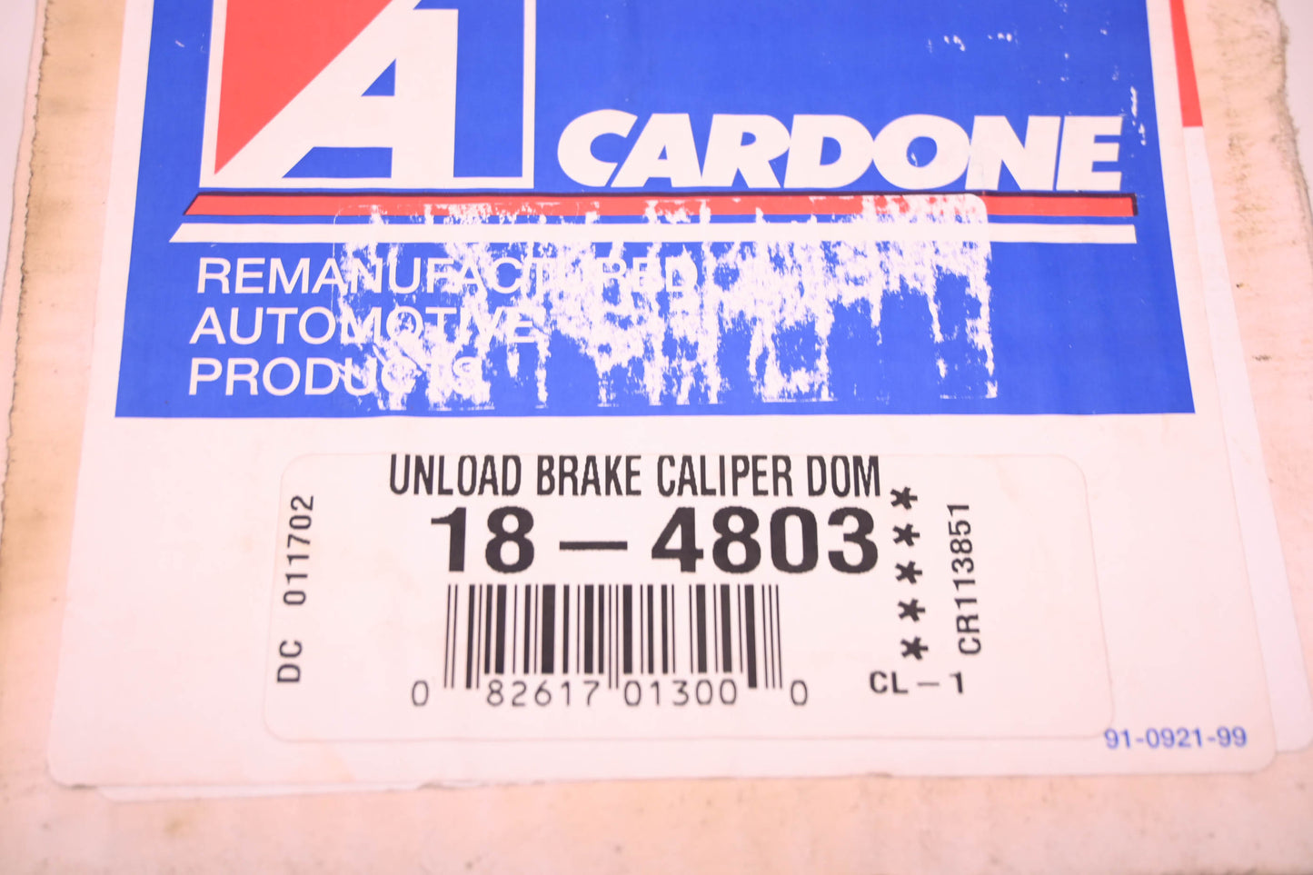 Cardone 18-4803 Brake Caliper NOS