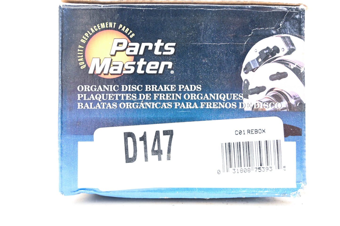 Parts Master D147 Brake Pad Kit NOS