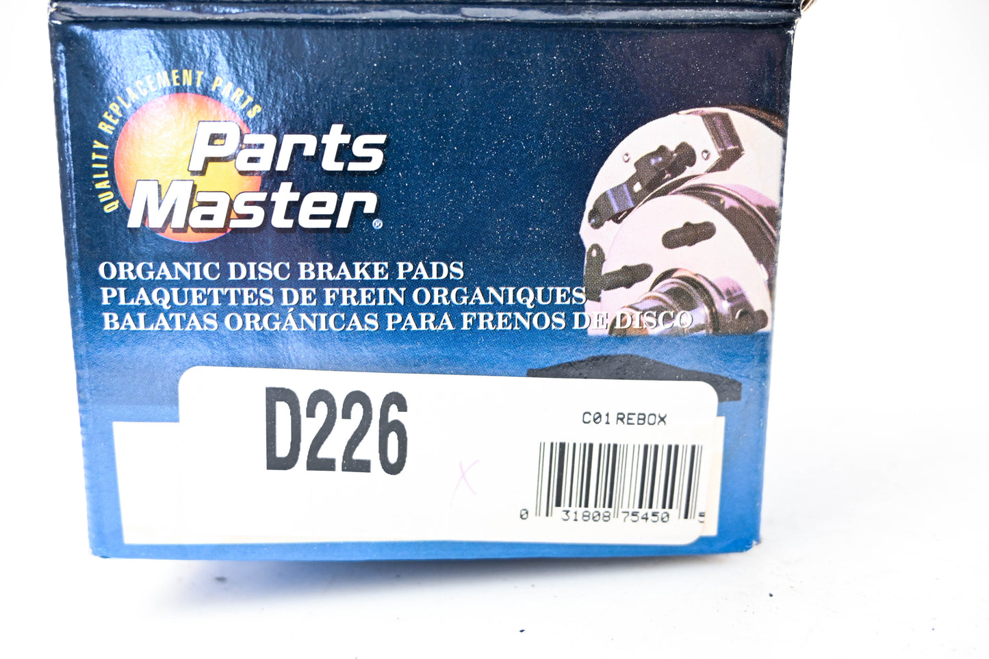 Parts Master D226 Brake Pad Kit NOS