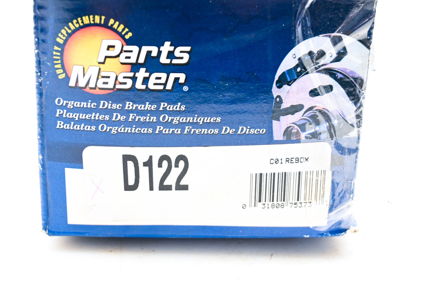 Parts Master D122 Brake Pad Kit NOS
