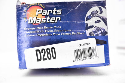 Parts Master D280 Brake Pad Kit NOS