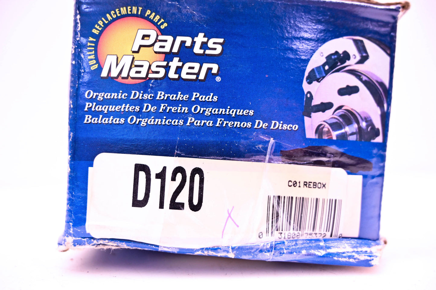 Parts Master D120 Brake Pad Kit NOS