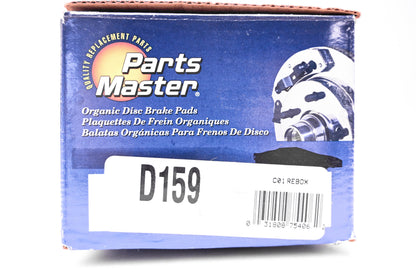 Parts Master D159 Brake Pad Kit NOS