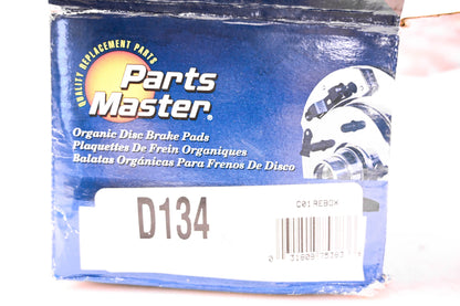 Parts Master D134 Brake Pad Kit NOS