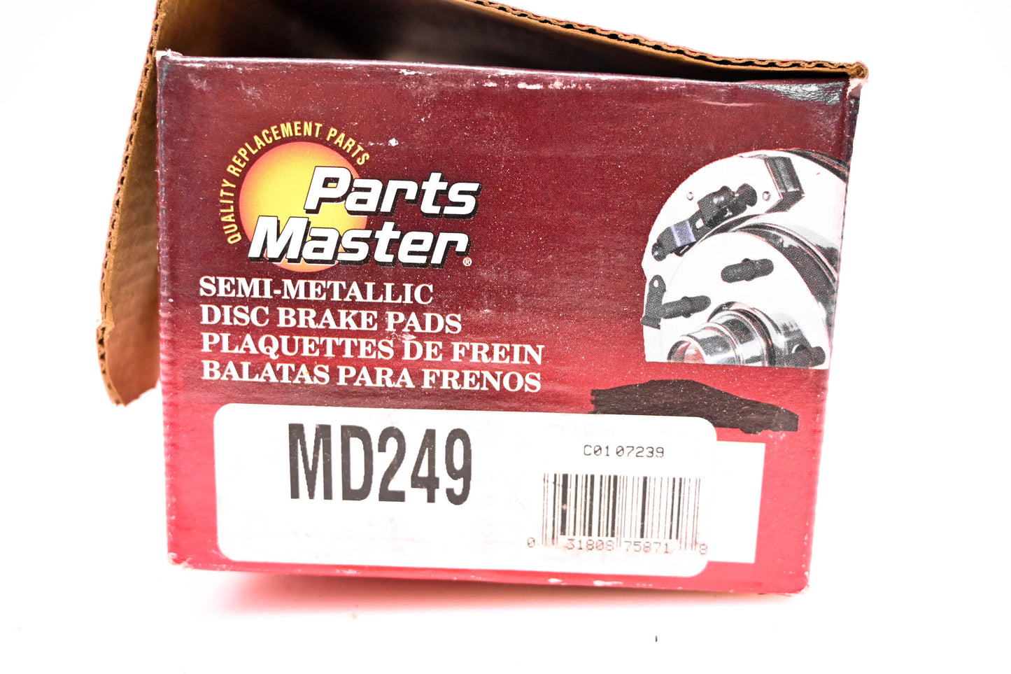 Parts Master MD249 Brake Pad Kit NOS