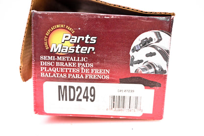 Parts Master MD249 Brake Pad Kit NOS