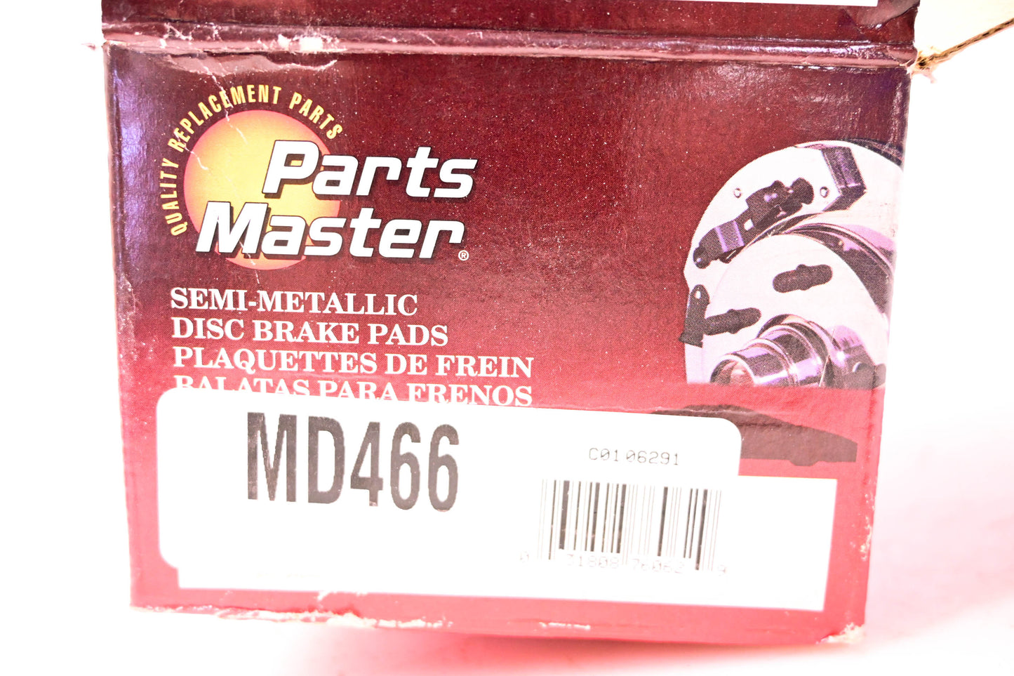 Parts Master MD466 Brake Pad Kit NOS