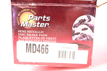 Parts Master MD466 Brake Pad Kit NOS