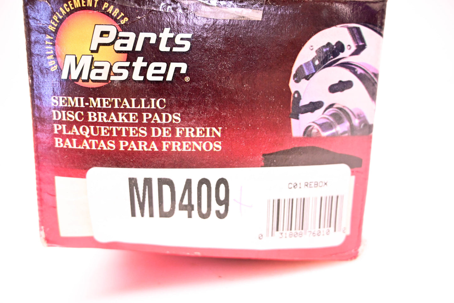 Parts Master MD409 Brake Pad Kit NOS