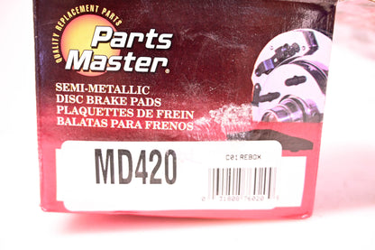 Parts Master MD420 Brake Pad Kit NOS