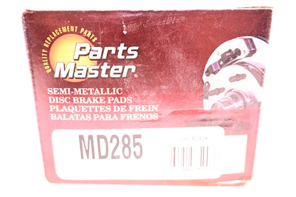 Parts Master MD285 Brake Pad Kit NOS