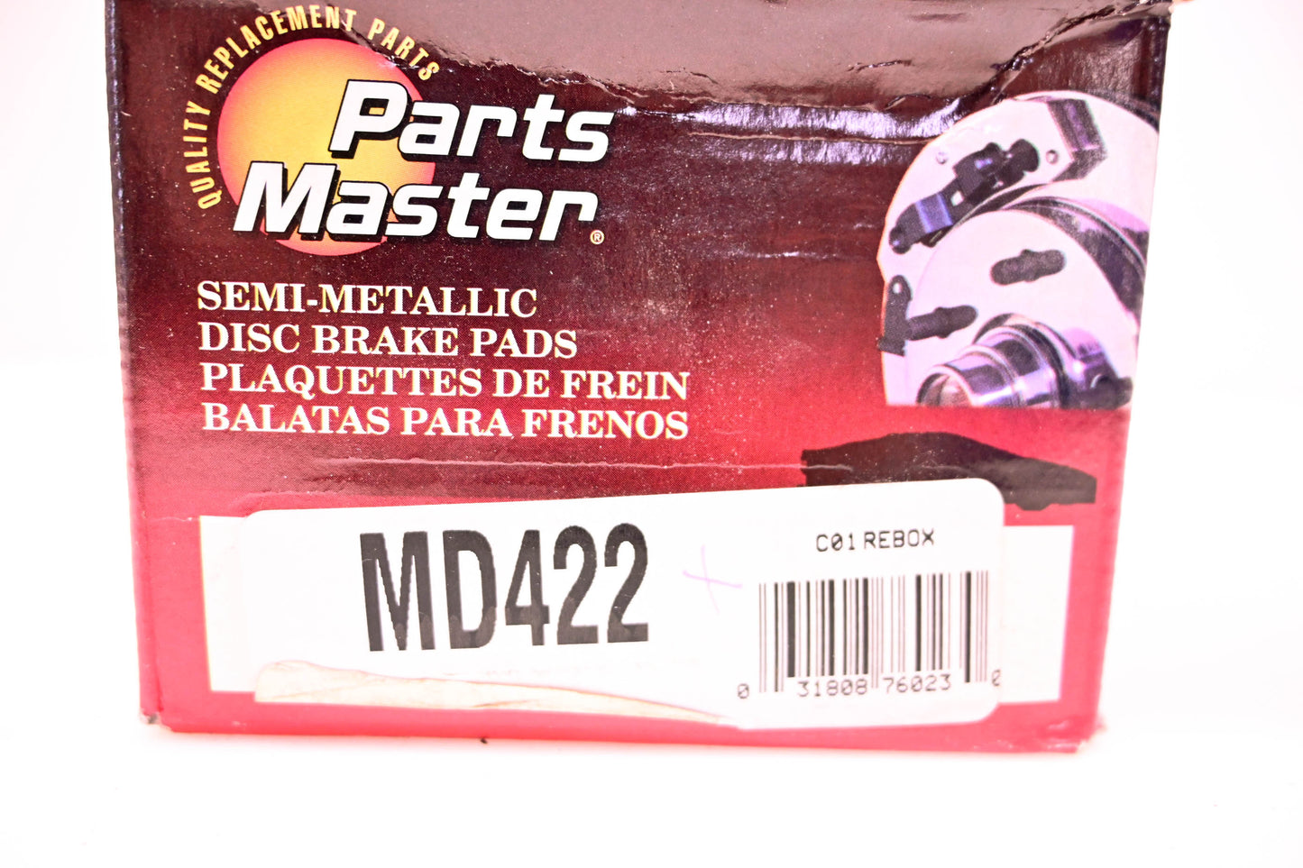 Parts Master MD422 Brake Pad Kit NOS