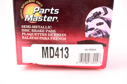 Parts Master MD413 Brake Pad Kit NOS