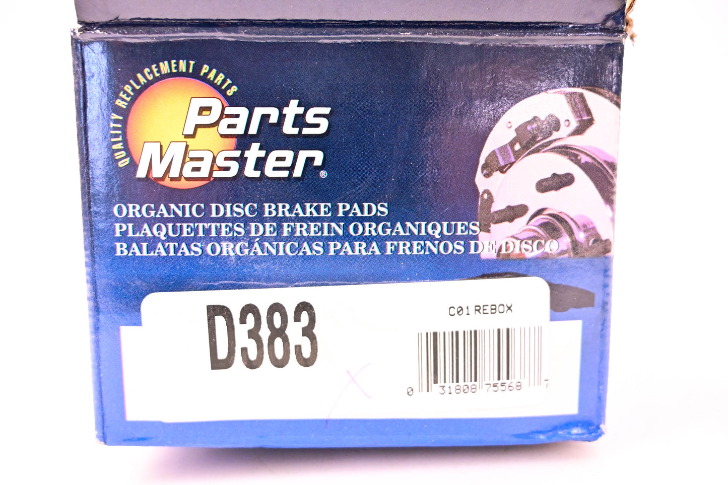 Parts Master D383 Brake Pad Kit NOS