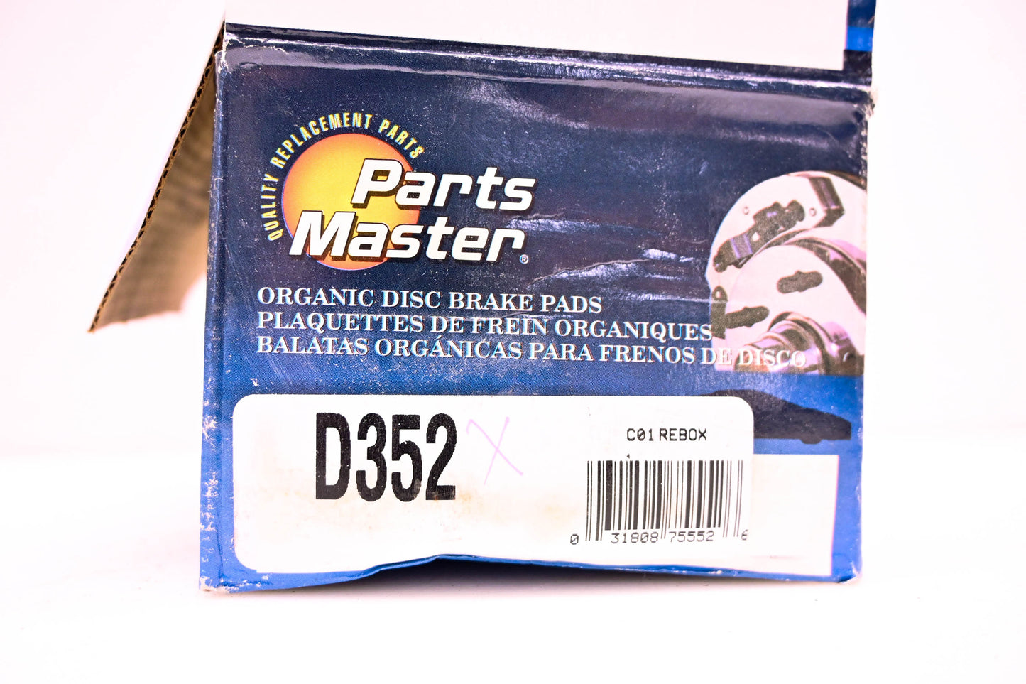 Parts Master D352 Brake Pad Kit NOS