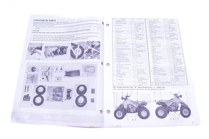 OEM Suzuki 99505-01153-03E LT230EP Assembly Service Guide