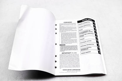 OEM Suzuki 99500-39210-01E GXS-R1000 K1 2000 Service Manual