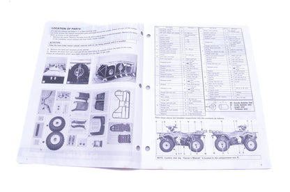 OEM Suzuki 99505-01055-03E LT-F250S Assembly Service Guide