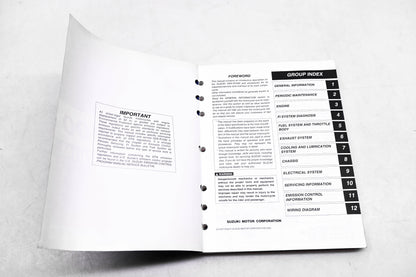 OEM Suzuki 99500-39240-03E GXS-R1000 K3 2003 Service Manual