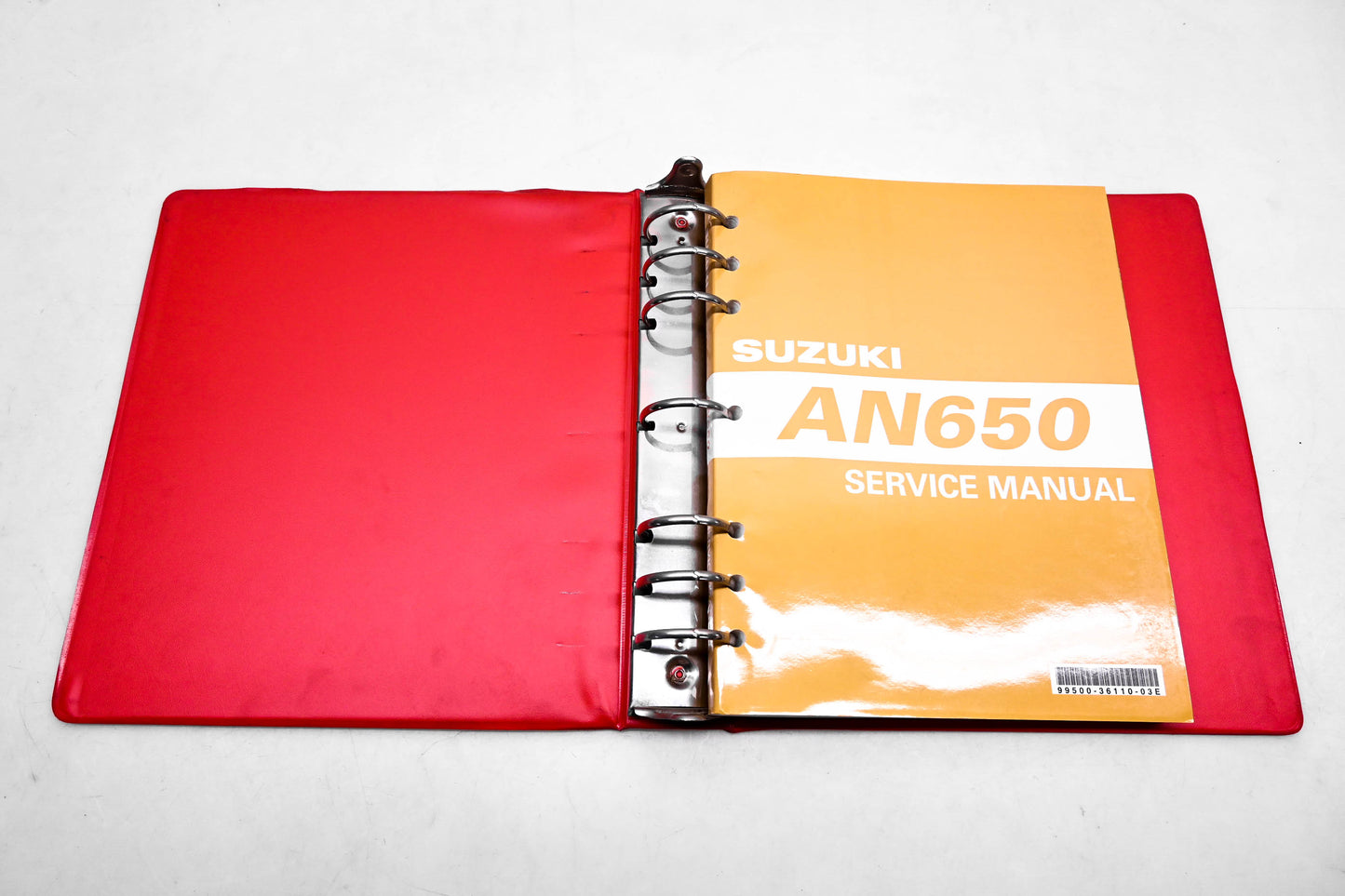 OEM Suzuki 99500-36110-03E AN650 K3 2003 Service Manual