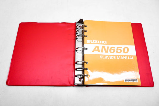 OEM Suzuki 99500-36110-03E AN650 K3 2003 Service Manual