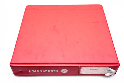 OEM Suzuki 99500-36110-03E AN650 K3 2003 Service Manual