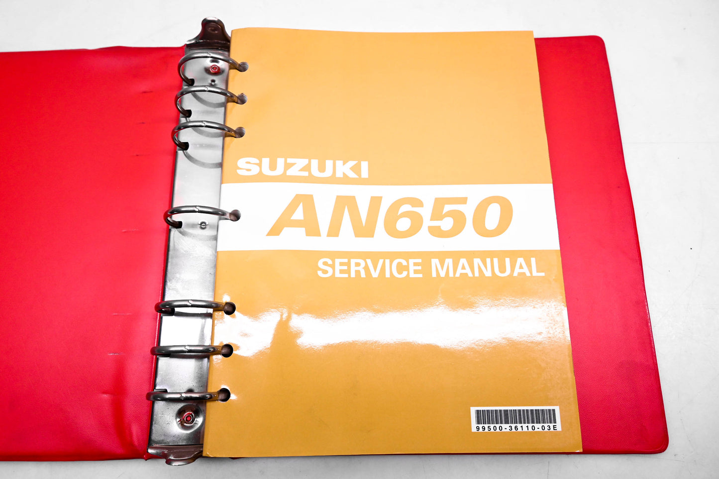 OEM Suzuki 99500-36110-03E AN650 K3 2003 Service Manual