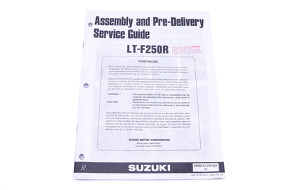 OEM Suzuki 99505-01274-03E LT-F250R Assembly Service Guide