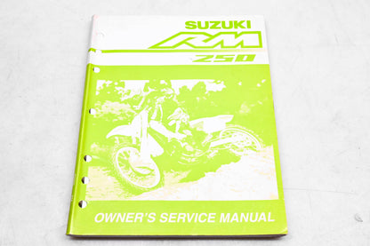 OEM Suzuki 99011-37F50-03A RM250 2000 Service Manual