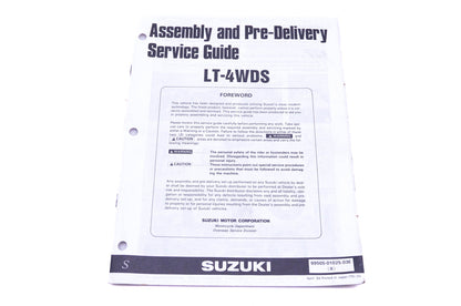 OEM Suzuki 99505-01025-03E LT-4WDS Assembly Service Guide