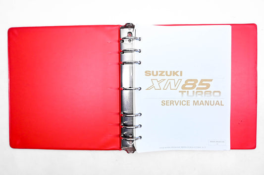 OEM Suzuki 99500-36020-03E XC85 Turbo Service Manual