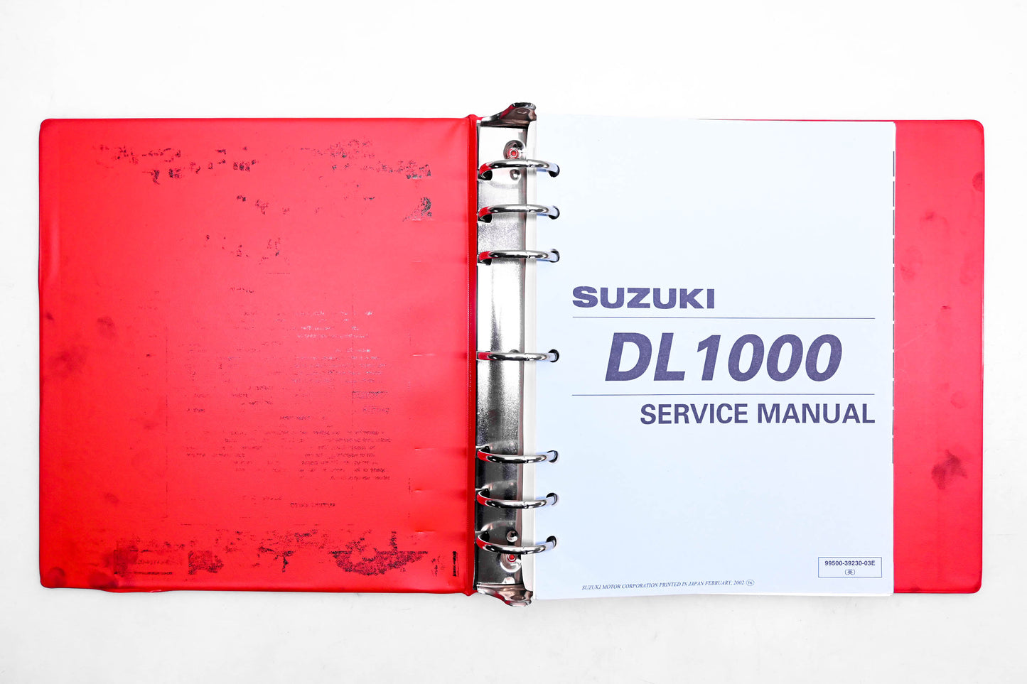 OEM Suzuki 99500-39230-03E DL1000 Service Manual