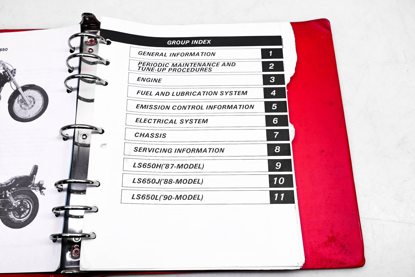OEM Suzuki 99500-36064-03E LS650 Service Manual