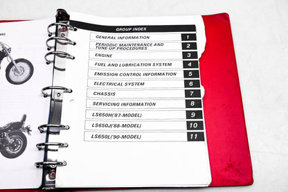 OEM Suzuki 99500-36064-03E LS650 Service Manual