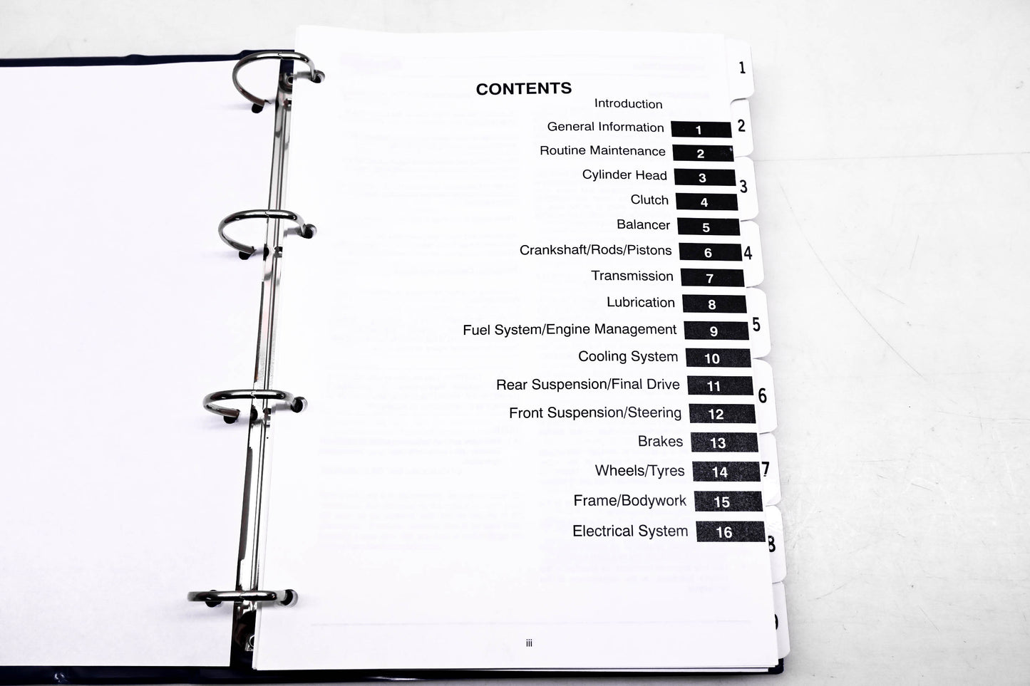 OEM Triumph T3857017 Tiger 955cc Motorcycle Service Manual